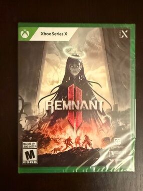 Microsoft Xbox Series X Remnant II - Green Case with Red Cover Art